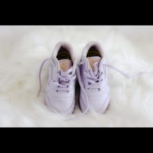 Reebok Classic Toddler Leather Lilac size 10